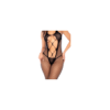 Bodystocking en résille noire, ouvert à l’entrejambe - Mapalé
